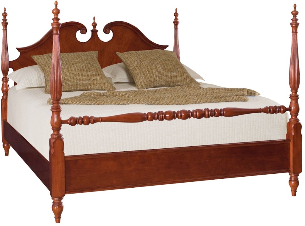American Drew Bedroom Low Poster Queen Bed Complete 791 383r